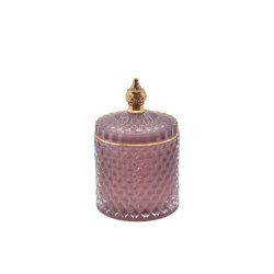 Krukker med lg i 2 strrelser og 3 farver